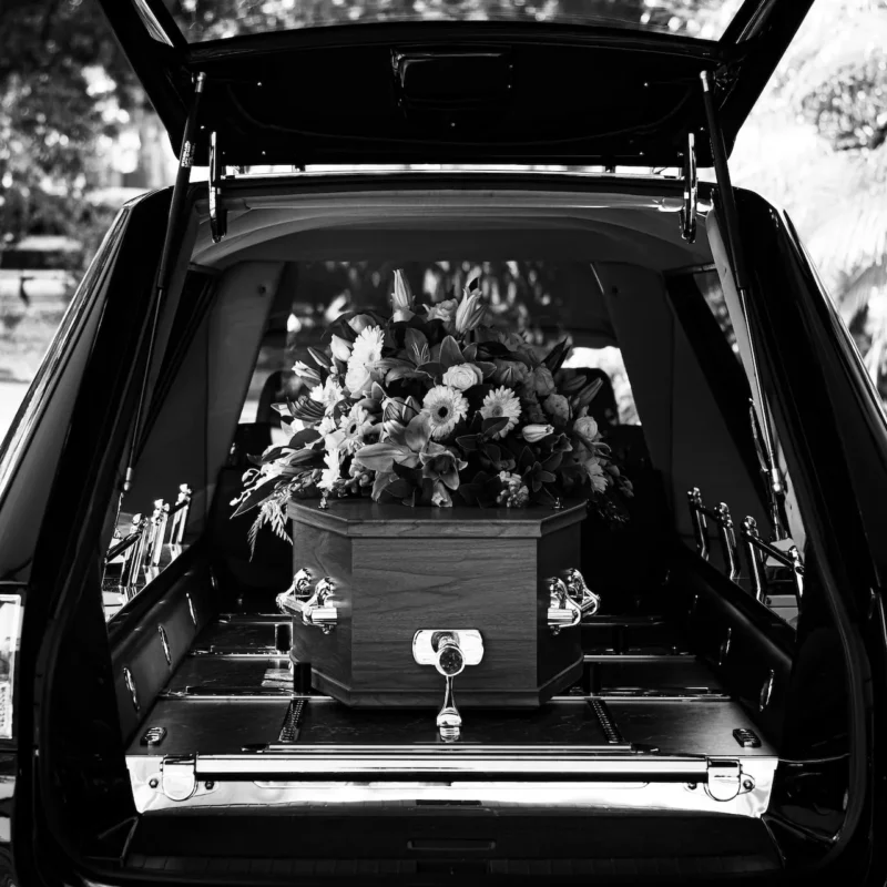 Who can arrange a funeral when a will is contested?
